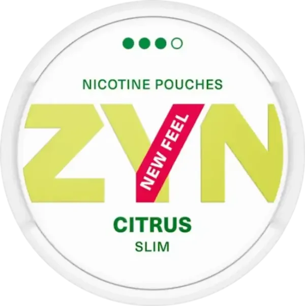 ZYN CITRUS SLIM STRONG ZYN CITRUS SLIM STRONG
