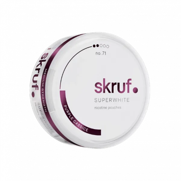 skruf Superwhite Purple Cassice Slim Medium SKRUF SUPERWHITE PURPLE CASSICE SLIM MEDIUM