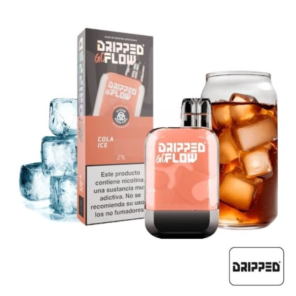 DRIPPED GOFLOW DISPOSABLE COLA ICE 20MG DRIPPED GOFLOW DISPOSABLE COLA ICE 20MG